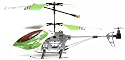 V-Max Hypersonic Metal Frame I/R Mini USB Helicopter - Green