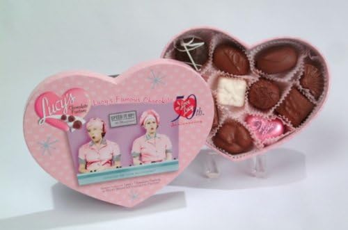 I Love Lucy Chocolate Collector's Heart Box