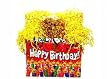 Happy Birthday Gift Basket - Gourmet Popcorn Creation by America's Favorite Gourmet Popcorn Company - Cornzapoppin