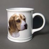 Beagle Sculpted Ceramic Mug