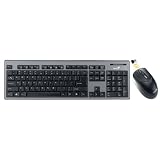 Genius SlimStar 801 USB 2.4GHz Multimedia Slim Wireless Desktop Combo