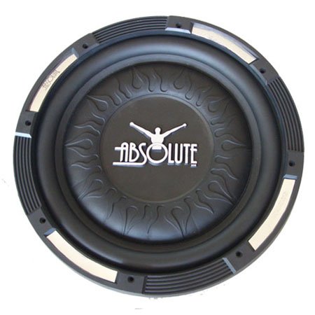 Absolute XS-1000 10 Single 4 ohm Xcursion Series Slim Subwoofer