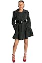 H99 New Womens Jacket Designer Grey Coat Sizes 8-16 UK