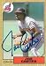 Joe Carter Autographed/Hand Signed Toronto Blue Jays Baseball Card