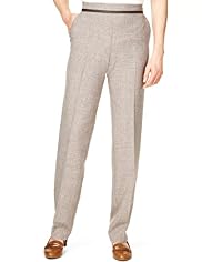Classic Collection Cross Hatch Striaght Leg Trousers