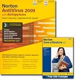 Norton AntiVirus 2009 - 3 User Edition & Save & Restore 2.0