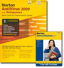 Norton AntiVirus 2009 3 User Edition & Save & Restore 2.0 buy software online Norton AntiVirus 2009 - 3 User Edition & Save & Restore 2.0 buy software online