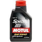 Motul 842411-12PK 5W-40 Synthetic Gasoline and Diesel Engine Oil for Volkswagen - 1... by Motul