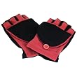 Ski Winter Flip Mitten Fingerless Gloves Glomitt Pink