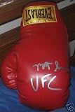 Matt Serra Signed Auto Ufc Boxing Glove Rare New Red - Autographed Boxing Gloves