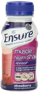 Ensure Muscle Health Strawberries Liquid, 8-Ounce (Pack of 16)
