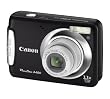 Canon PowerShot A480 Digitalkamera (10 Megapixel, 3-fach opt. Zoom, 6,4 cm (2,5 Zoll) Display) Schwarz