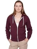 American Apparel Unisex Flex Fleece Zip Hoody Large-brown [Apparel]