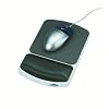 Fellowes 91741 Gel Wrist Rest and Mouse Pad - Graphite/Platinum