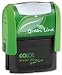 Colop Printer 20 Green Line Custom Stamp Self-Inking 4 Lines Text Imprint 37x13mm - Ref 1082802204