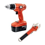 Black & Decker 18V Cordless Drill with Bonus AutoWrench