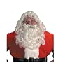 Professional Santa Claus Wig and Beard Set Christmas Xmas Holiday Party Outfit Costume Accessory