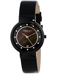 Johan Eric Womens JE6000-13-007 Arhus Black Date Watch