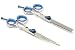 Suvorna Ador 6" Professional Barber Razor Edge Hair Cutting Shears / Scissors 2 Pcs Set 3131