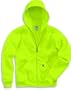 Carhartt WK268 Color Enhanced Zip-Front Hooded Sweatshirt Bright Lime Medium