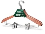 Woodlore 84025 Basic Cedar Hangers with Clips, Set of 5