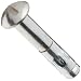 Steel Zinc Plated Sleeve Anchor Round Head 3/8" Diameter x 3 3/4" Length (Pack of 50)