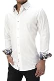 Robert Graham "Triple Peel" Luxury White Cotton Shirts for Men