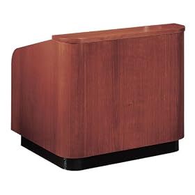 900 Series Wood Veneer Contemporary Table Lectern by