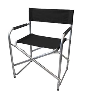 Amazon.de: Campingstuhl Klappstuhl Regiestuhl - Schwarz