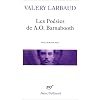 Les po�sies de A. O. Barnabooth