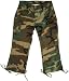 Women's Woodland Camouflage Capri Pants