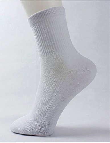 White Cotton Classic Business Brand Man Socks, Men's Socks Spring 1 Lot/7pairs