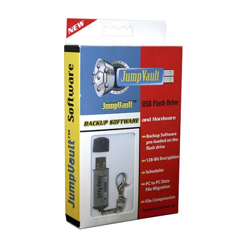 JumpVault Backup Software with 1G USB Flash Drive