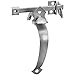 National Hardware N101-485 V24 in-Swinging Thumb Latch in Galvanized