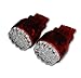 TuningPros LEDTL-3157-R19 Tail Light LED Light Bulbs 3157, 19 LED Red 2-pc Set