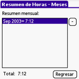 Resumen de Horas downloadable Software