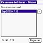 Resumen de Horas downloadable Software