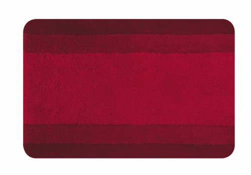 Spirella 1009215 Badteppich BALANCE RED 80X150 CM