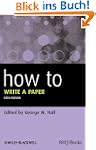 How To Write a Paper