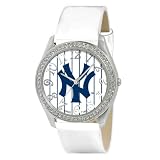 Game Time Womens MLB-GLI-NY3 Glitz Classic Analog New York Yankees Watch