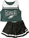 Philadelphia Eagles Girl's 4-6X 2-Pc Cheerleader Jumper - Medium (5-6)