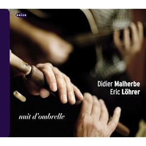 Didier Malherbe / Eric Löhrer - Nuit d'ombrelle CD Cover