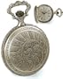 Pocket Watch - Jacques du Manoir Brass Case Classic Etched Watch