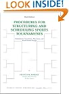 Procedures for Structuring and Scheduling Sports Tournaments: Elimination, Consolation, Placement, and Round-Robin Design