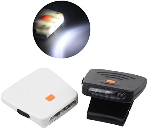 Goread 3 LED Mini Headlamp with Infrared Sensing Control Cap Rechargeable (White)