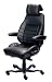 ACS Executive Office Chair Trimmed in Black Leather
