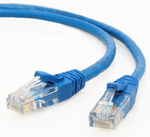 Mediabridge - Blue RJ45 Computer Networking Cat5e Ethernet Patch Cable - (50 Feet)