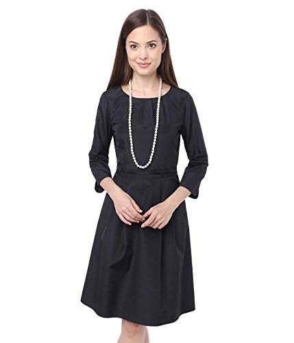 NEWYORKER（ニューヨーカー）グログラン タックデザインワンピース