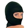 Thermal Cotton Black Balaclava, Under Helmet Protection