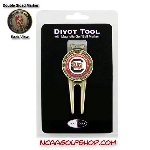 South Carolina Gamecocks Divot Tool Ball Marker Tg1